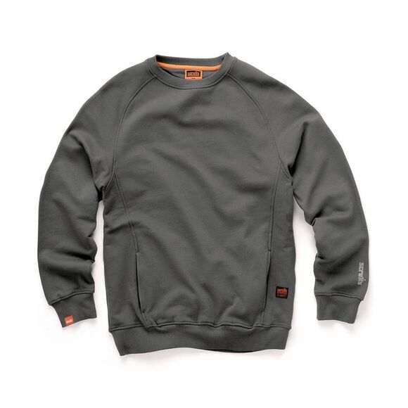 Scruffs Mens Work Sweatshirt / Graphite - Picture 1 of 2